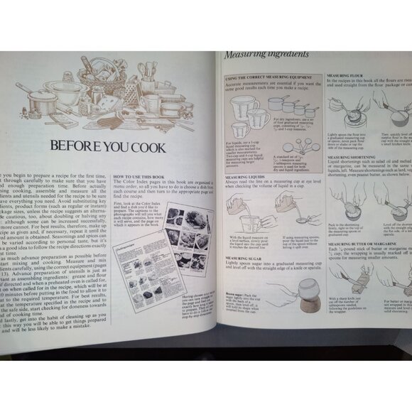 The Good Housekeeping Illustrated Cookbook 1980 Hard Cover Cook Book CLEAN - Picture 12 of 13